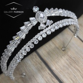 تصویر تاج عروس کد A37 Bridal Tiara Code A37