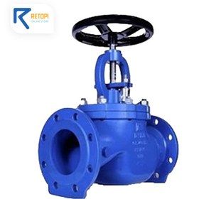 تصویر گلوب ولو فلنجدار چدنی ميراب 