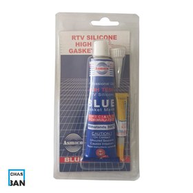 تصویر چسب واشرساز آسماکو ASMACO blue RTV SILICONE 