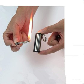 تصویر کبریت دائمی طرح استوانه ای ا Permanent lighter with cylindrical design Permanent lighter with cylindrical design