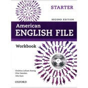 تصویر American English File Starter 2nd - کاغذ تحریر امریکن انگلیش فایل استارتر ویرایش دوم