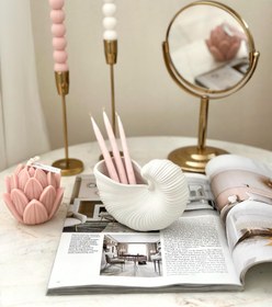 تصویر گلدان صدف اچ اند ام 