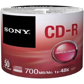 تصویر سی دی خام سونی بسته ۵۰ عددی ا Packs of 50 CD-R Packs of 50 CD-R