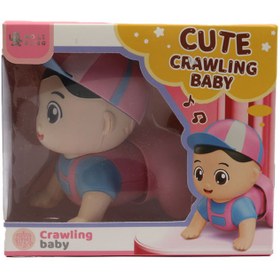 تصویر عروسک موزیکال چهار دست و پا QB-03Y مناسب کودک و خردسال 