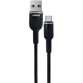 تصویر کابل تبدیل USB به USB-C آرسون مدل AN-A3 طول 1 متر 