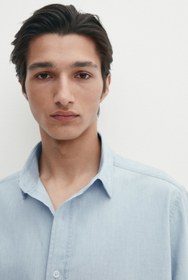 تصویر پیراهن مردانه ماسیمودوتی Massimo Dutti اورجینال 177354 