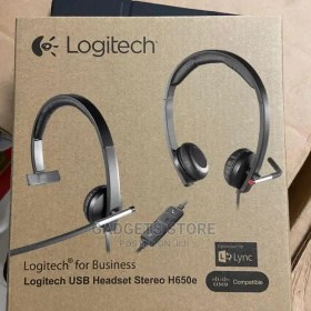تصویر هدست لاجیتک مدل H650e STEREO ا Logitech H650e STEREO USB Headset Logitech H650e STEREO USB Headset
