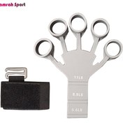 تصویر گریپستر تقویت مچ و انگشتان با گیره فلزی از سیلیکون 