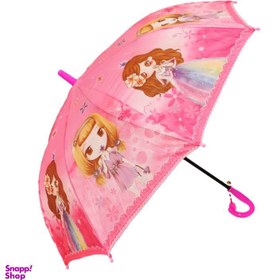 تصویر چتر کودک طرح دختر 