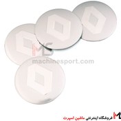 تصویر آرم کاپ رینگ طرح رنو Renualt نقره ای 