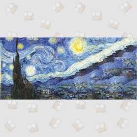 تصویر ماگ مستر پیکد طرح شب پر ستاره The Starry Night کد PCD-MU1003 