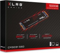 تصویر اس اس دی پی ان وای XLR8 CM3031 M.2 2280 NVMe 500GB PNY XLR8 CM3031 2280 NVMe Gen3x4 500GB M.2 SSD