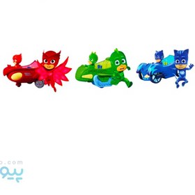 تصویر اسباب بازی پارکینگ شب نقاب پی جی مکس PJ MASKS 