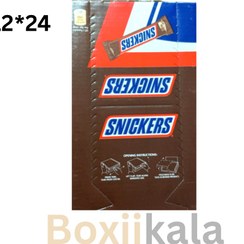 تصویر شکلات اسنیکرز 40گرم 12بسته 24عددی Snikers