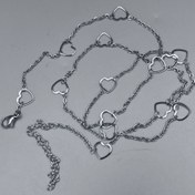 تصویر زنجیر کمر مدل قلبی 