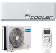 تصویر کولر گازی ۹۰۰۰ غیر اینورتر برند هایسنس مدل HRH-09TQ Hisense 9000 non-inverter air conditioner, model HRH-09TQ