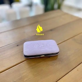 تصویر ست مانیکور و‌پدیکور حرفه ای HSA (رنگ بنفش) 