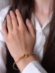 تصویر بنگل النگویی گره 