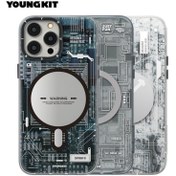تصویر کاور مگ سیف YOUNGKIT مدل Technology Series مناسب برای گوشی موبایل iPhone 13 ProMax 