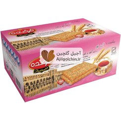 تصویر بيسکوئيت فرخنده جو با کنجد و شوید 