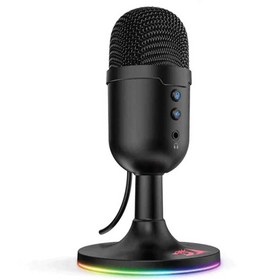 تصویر میکروفن رومیزی ردراگون مدل PULSAR GM303 Redragon PULSAR GM303 Desktop microphone