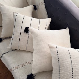 تصویر کوسن کوک دوزی خطی 