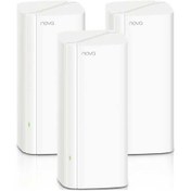 تصویر روتر اکسس پوینت بی‌سیم دوباند AX3000 تندا مدل Nova MX12 پک 3 عددی Tenda Nova MX12 AX3000 3-Pack AX3000 Whole Home Mesh Wi-Fi 6 System
