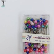 تصویر سوزن خیاطی ته گرد مرواریدی 