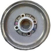 تصویر كاسه چرخ عقب کوییک سایپا یدک با دنده سنسور ABS بدون بلبرينگ 