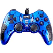 تصویر دسته بازی ایکس پی-پروداکت مدل XP-MX215N با سیم شوک‌دار 