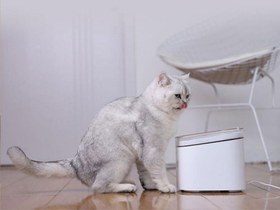 تصویر آبخوری هوشمند حیوانات شیائومی Xiaomi smart pet fountain Automatic drinking fountain for cats and dogs (4x deep filtering, quiet water flow, capacity of up to 7 days, Xiaomi Smart Pet Fountain White