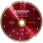 تصویر صفحه سرامیک بر و پرسلان بر چاک مویی 250 کاوش 