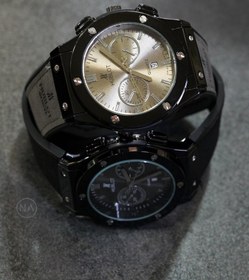 تصویر هابلوت مدل مردانه بند چرم HUBLOT