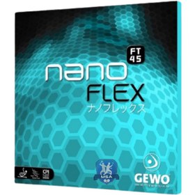 تصویر رویه راکت نانوفلکس FT45 GEWO Table Tennis Rubber Model Nanoflex FT 45