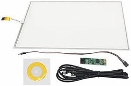 تصویر پنل تاچ اسکرین مقاومتی ١۵ اینچ مربع 15" Touch Screen Resistive 4 wire Panel with Board