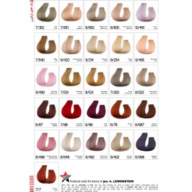 تصویر رنگ مو جی بی پلاس گروه رنگ های ترکیبی حجم 100 میل شماره 8/650 شیر نسکافه GB Plus Mix Colors Hair Color 100 ml No. 8/650 Milk Nescafe