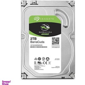 تصویر هارددیسک اینترنال سیگیت (Seagate) مدل BarraCuda ST2000DM005 ظرفیت 2 ترابایت 
