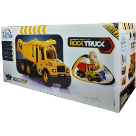 تصویر کامیون اسباب بازی بزرگ 120 کیلو مدل جعبه کادویی 120 kg big toy truck, gift box model