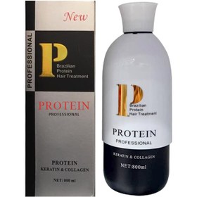 تصویر پروتئین مو P برزیلی 800 میل ا P Brazilian Protein Hair Treatment-800ml P Brazilian Protein Hair Treatment-800ml