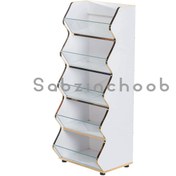 تصویر استند آبشاری آجیل 5 طبقه 