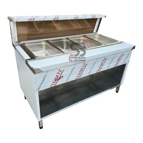 تصویر کانتر گرم 4 لگن 