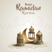تصویر دانلود وکتور تبریک ماه رمضان کریم 