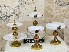 تصویر ست ظروف پذیرایی چهار عددی لیلیوم - رندوم(بر اساس موجودی فروشگاه) 