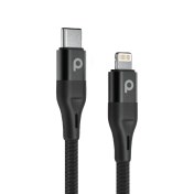 تصویر کابل شارژر USB-C به لایتنینگ پرودو مدل CLBRPD22 طول 2.2 متر 
