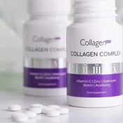 تصویر قرص کلاژن فورت 90 عددی مدلcollagen complex 