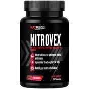 تصویر کپسول مکس نیترووکس مکس ماسل 120 عددی Max Nitro NITROVEX Cap