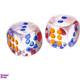 تصویر تاس مدل AR 12923 بسته 2 عددی 