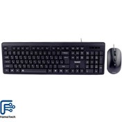 تصویر کیبورد و ماوس باسیم بیاند Beyond مدل BMK-3456 