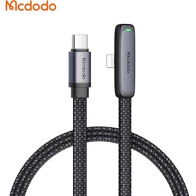 تصویر کابل USB-C به لایتنینگ مک دودو مدل CA-3350 طول 1.2 متر mcdodo CA-3350 -1.2m USB-C to lightning cable