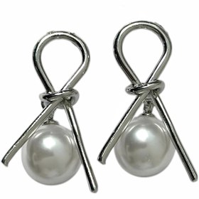 تصویر گوشواره گره مروارید 